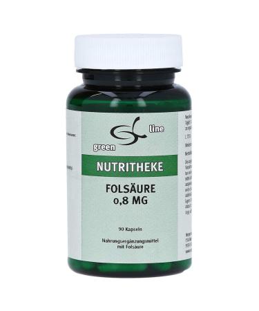 Folic acid 0.8 mg capsules 90 pieces