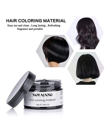 SOVONCARE Black Temporary Hair Color Wax - 4.23 oz Hair Dye Cream for Men & Women | Ideal for Party Cosplay Halloween & Dates - Buy Online on GoSupps.com
