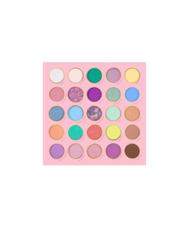 Profusion Cosmetics Empowered Butterfly 25-Shade Eye Shadow Palette - Pigmented Matte & Shimmer Blendable Long-Lasting Bold Colors for Stunning Eye Looks | International Shipping - Buy Online on GoSupps.com