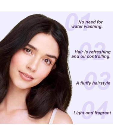 Reduces Greasiness & Oiliness Hair Volumizer Spray Wash Free Fluffy Dry Hair Spray Oil Control Fluffy Volumizing Dry Hair Spray Dry Hair Spray For Everyone (150ML-2PCS) - Buy Online on GoSupps.com