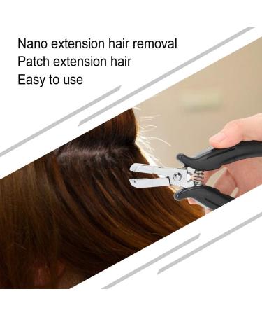 Micro Ring Bead Hair Extension Pliers Professional Hair Extension Tool Black Microlink Bead Remover Pliers for Hair - Buy Online on GoSupps.com