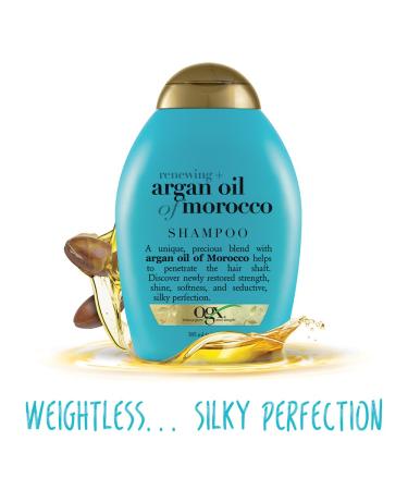 OGX Renewing + Argan Oil of Morocco Shampoo - 13 oz | Nourishing Hair Care for All Hair Types - Buy Internationally - Buy Online on GoSupps.com