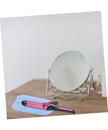 Heat Resistant Hair Curler & Flat Iron Holder Bag | Insulation Pouch for Travel & Storage | 20x10cm Blue - Buy Online on GoSupps.com