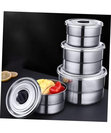Alipis Box Lunch Box Stainless Steel Airtight Container Canister Storage Container With Cover Storage Jar - Buy Online on GoSupps.com
