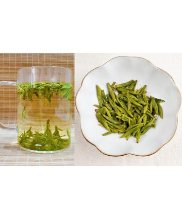 Premium Xihu Longjing Green Tea Leaves 125g - Freshly Picked Before Qingming - Buy Online on GoSupps.com