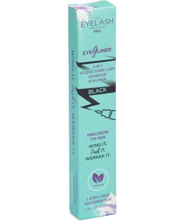 The Eyelash Emporium 2 in 1 Studio Strip Lash Adhesive Eyegliner Black - Buy Online on GoSupps.com