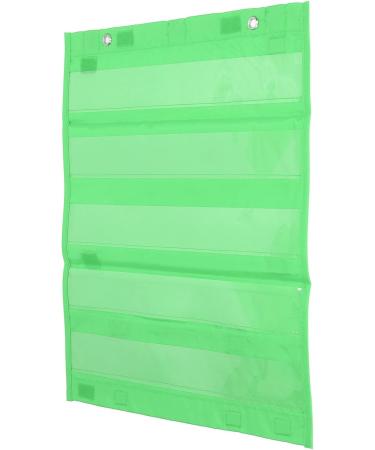 VGEBY Pocket Blackboard - Bright Colors 5 Rows Magnetic Teaching Board for Home School - Clear Schedule Board (Green) - Buy Online on GoSupps.com