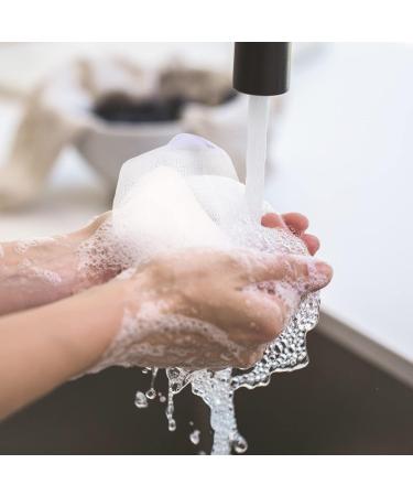 Jinlaili 10-Pack Soap Mesh Pockets | Nylon Soap Bags for Swimming Facial Cleaning & Body Peeling - 9x15 cm with Cord Pull - Buy Online on GoSupps.com