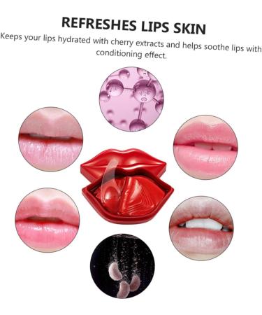 Coussinets L vres Hydratants Lot De 20 Masque Nourrissant De Taille Moyenne Ingr dients Naturels Pour Soins Des L vres Usage Quotidien Et Voyage - Buy Online on GoSupps.com