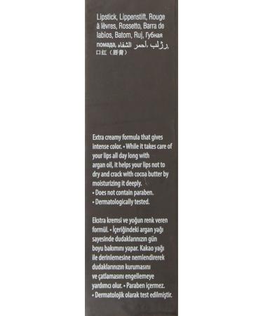 Rich Color Lipstick 21 Merlot - Long-lasting Vibrant Shade | International Shipping Available - Buy Online on GoSupps.com