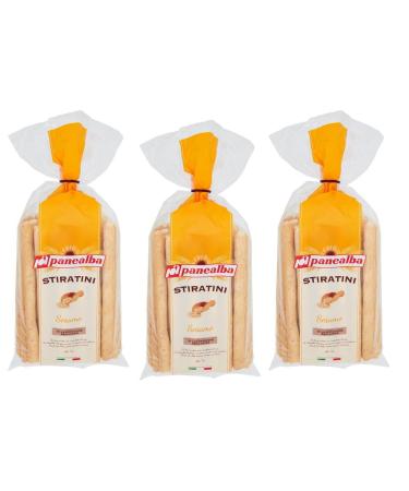 Panealba Stiratini Sesamo Pack of 3 salty sesame snacks 150 g