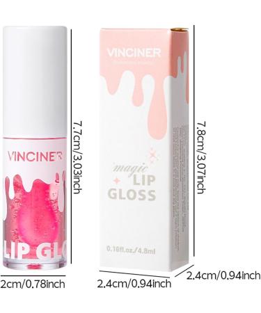 Sitovely 4PCS Hydrating Lip Oil Moisturizing Lip Oil Non-Sticky Gloss Lip Balm Fruit Flavored Lip Glow Oil Lip Gloss No-Sticky Gloss Lip Balm Lip Care Tinted Lip Oil - Buy Online on GoSupps.com