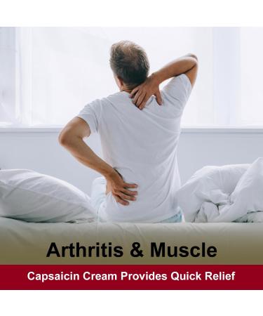 CareAll Capsaicin Arthritis & Joint Cream 1.5 oz - Effective Relief for Backache Sprains & Pain - Fragrance Free - Buy Online on GoSupps.com
