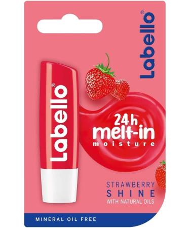 Labello Strawberry Lip Balm - Buy Online on GoSupps.com