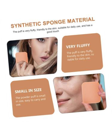 Beaupretty 30 pcs Square Puff Makeup Powder Puff Set - Wet & Dry Synthetic Sponges - Assorted Colors - Buy Online on GoSupps.com