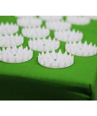 Buy Acupressure Mat - 31x35x5 cm with 62 Stimulation Circles & 33 Tips Each | International Shipping Available - Buy Online on GoSupps.com