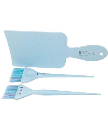 Kumi Balayage Board and Brush Wheat Blue 3 Piece Set - Buy Online on GoSupps.com