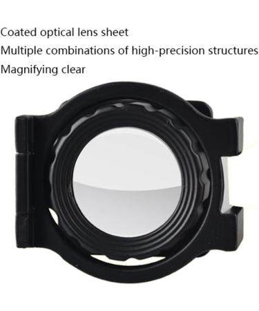 Magnifiers Metal Desktop Magnifier 10 Times Folding Magnifier 20 Times HD Reading Magnifier Reading Aids - Buy Online on GoSupps.com