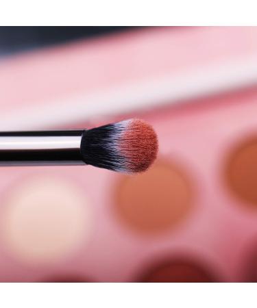 Pink Eye Makeup Brushes Set - 7 Essential Brushes for Eyeshadow, Blending, Crease, and Detailing - Buy Online on GoSupps.com