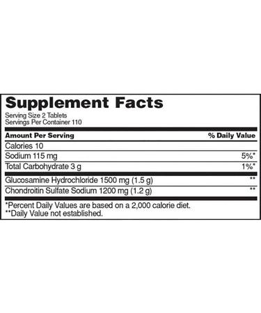 Adema Kirkland-Signature Glucosamine & Chondroitin Tablets - 220 Ct | Supports Joint Health & Connective Tissue - Buy Online on GoSupps.com