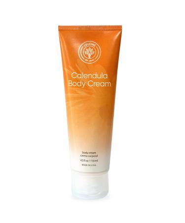 L EUDINE Calendula Cream 4fl oz Calendula Body Cream for Acne Wrinkles Fine Lines Scars Calming and Soothing Repair Cream Natural Calendula Extract with Vitamin E Echinacea Pack of 1