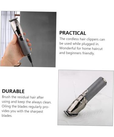 minkissy Men Hair Clippers Clipper Electric Cordless Rechargeable Lint 1 Set Men Clippers Men Grooming Cordless Trimmer USB Trimmers Electric Clipper Man Beard Trimmer - Buy Online on GoSupps.com