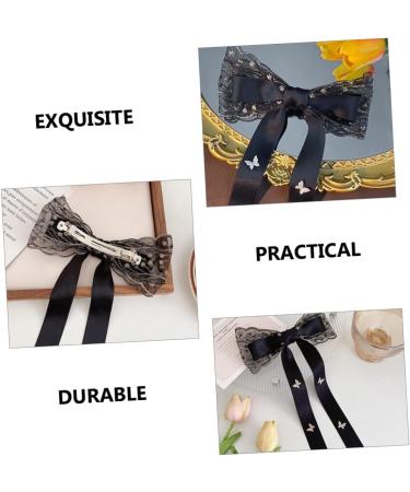 FOMIYES Bow Hairpin Big Bows for Girls Hair Bows for Big Hair Bows Tiaras for Women Womens Hair Clips Hair Toppers for Women Bows Hairpins Girl Hair Bows Miss South Korea French Fabric - Buy Online on GoSupps.com