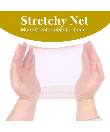 Sheerla HD Ultra Lace Sheer Wig Cap - Light Brown Breathable Transparent Lace Front Wig Cap for Women - Invisible Hair Covers for Wigs (2 Pcs) - Buy Online on GoSupps.com