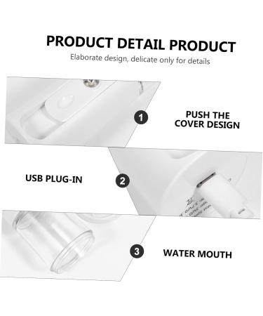HAPINARY 3 Sets Hydrating Instrument Mist Facial Mister Portable Humidifier Mini Steamer Handheld White Abs - Buy Online on GoSupps.com