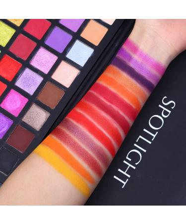 Eyeshadow Palette Professional 40 Colors Matte Glitter Eyeshadow Makeup Palette Highly Pigmented Colored Powder Waterproof Eyeshadow - Buy Online on GoSupps.com
