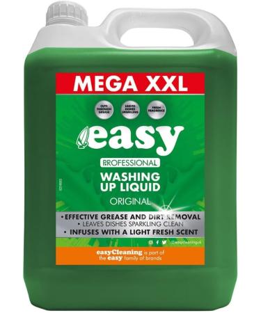 slamtech Easy Original Dish Washing Up Liquid Clean Scent Detergent Kitchen Soap 5L Pack Boxed Slamtech - Buy Online on GoSupps.com
