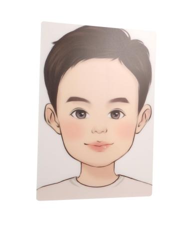 NUOBESTY NUOBESTY face exercise board eyeshadow practice chart cosmetic practice face face face painting exercise board