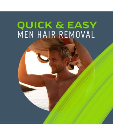 Veet Men In Shower Hair Removal Cream Chest & Body Normal Skin 150ml each 1 Sponge No Risk of Cuts 24 Hour Hydration 7 Days of Smoothness Dermatologically Tested (Packaging may vary) 150 ml (Pack of 1) - Buy Online on GoSupps.com