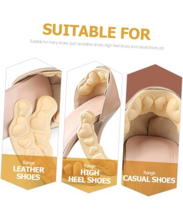 NOLITOY 12 Pairs High Heel Stickers & Cushions | Heel Protectors & Inserts for Women - Comfort & Grip for All Shoes - Buy Online on GoSupps.com