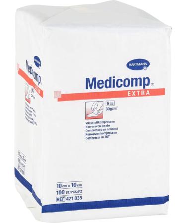Medicomp Extra Compress 10x10cm Non-Sterile | High-Quality Wound Care | Fast International Shipping - Buy Online on GoSupps.com