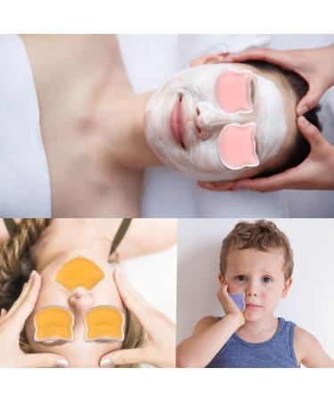 Mini Gel Ice Pack for Injuries - Hot & Cold Compress for Pain Relief, Swelling Reduction, Dark Circles Fade - Purple - Buy Online on GoSupps.com