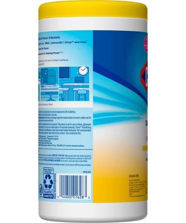 Clorox Disinfecting Wipes  Bleach Free Cleaning Wipes - Crisp Lemon  75 Count (Packaging May Vary) (Pack of 3) - Buy Online on GoSupps.com
