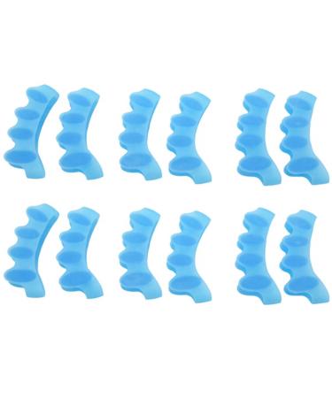 GROCKSTR Toe Spreader Toe Spreader Toe Separator Bunion Relief Gel Gel 6 Pairs