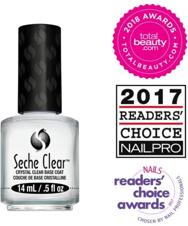 Seche Clear Base Coat .5 oz - No Formaldehyde & Toluene-Free - Buy Online on GoSupps.com