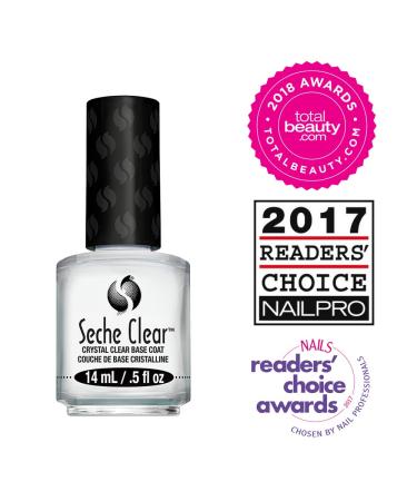 Seche Clear Base Coat Nail Polish - 2 Pack for Perfect Manicure & Pedicure | International Shipping - Buy Online on GoSupps.com