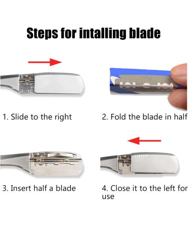 Durable Straight Edge Razor - Rust-Free Travel Essential for Home & Hotel (Black Wood & Gold) - Buy Online on GoSupps.com