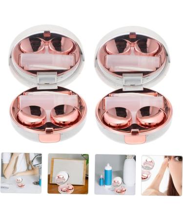 Buy Healvian Portable Contact Lens Container Set - Travel Case for Glasses & Lens Care - Marble Design Storage Box - International Shipping Available - Buy Online on GoSupps.com