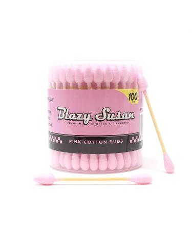 Cotton Buds - 100 Count Pink 100 Pink