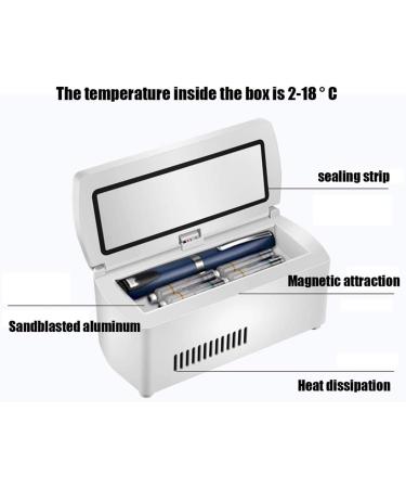 Mini Cold Boxes Portable Drug Reefer Car Refrigerator Portable Insulin Cooler 2 - Buy Online on GoSupps.com