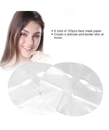 100 Pieces DIY Facial Mask Foil Sheets - Disposable Spa Paper for Moisture Retention & Quick Heat Loss - Buy Online on GoSupps.com