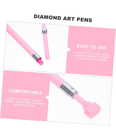 minkissy 1 Set Nail Art Drill Pen Diamond Art Pen Diamond Picture Drill Pen Crayons Rhinestones Diamond Picture Pens Refillable Wax Pen Diy Diamond Dotting Pen Drilling Pen Embroidered Tool - Buy Online on GoSupps.com