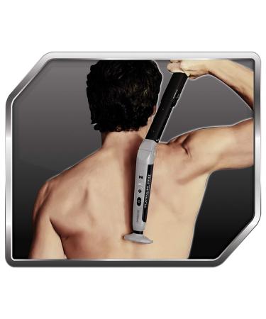 MANGROOMER Platinum Pro Back Hair Shaver - Complete Foil Attachment & Shock Absorber Neck for Smooth Shaving | Fast International Shipping - Buy Online on GoSupps.com