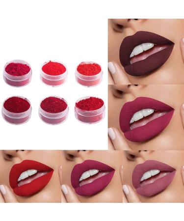 Merkts 16 Colors Edible Lipstick Pigment Powder - DIY Natural Mineral Powder for Lip Gloss | International Shipping Available - Buy Online on GoSupps.com