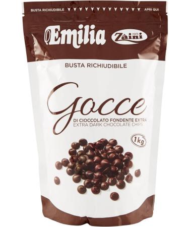  Italian Gourmet E.R. 3 Zaini dark chocolate chips 1000g + gourmet Italian polpa 400g - Buy Online on GoSupps.com