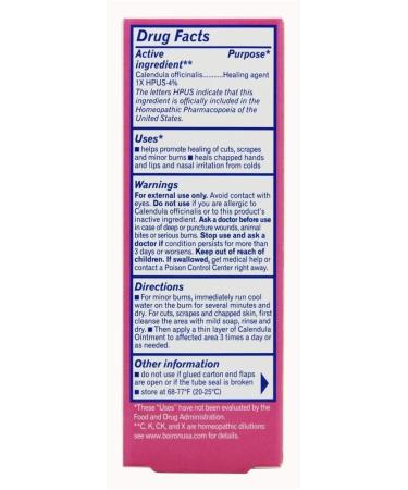 Buy Boiron Calendula Ointment - 1 Oz | Soothing Natural Relief for Skin | Fast International Shipping - Buy Online on GoSupps.com